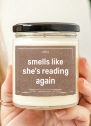 Smells Like She's Reading Again - Instagram Image