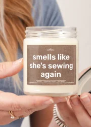 Smells Like She's Sewing Again - Instagram Image