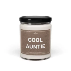 Cool Auntie Gift Soy Candle - Transparent Jar 9oz | EL Candle